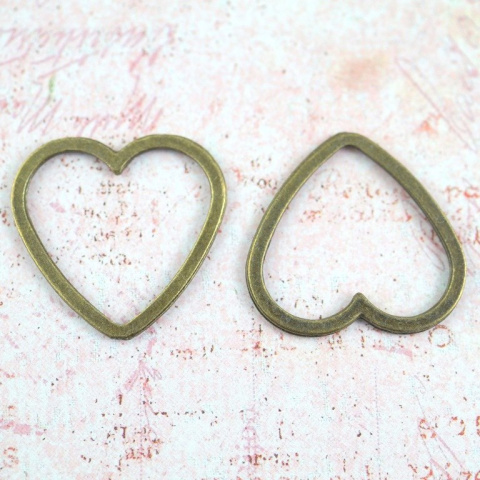 ZAWIESZKA METALOWA SERCE