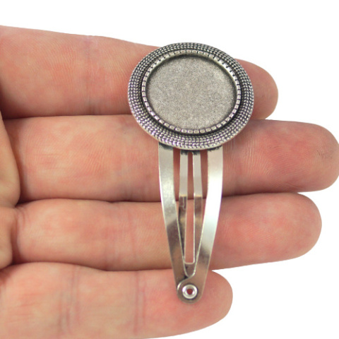 BAZA SPINKI DO WŁOSÓW NA KABOSZON 20 mm.