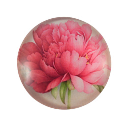 KABOSZON SZKLANY PIWONIA 20 mm.