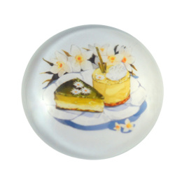 KABOSZON SZKLANY WANILIOWY SERNICZEK 20 mm.