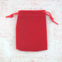 WORECZEK WELUROWY CZERWONY 9x12 cm.