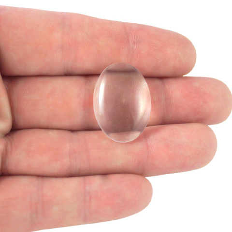 KABOSZON SZKLANY TRANSPARENTNY 10x14 mm.