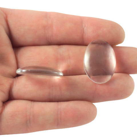 KABOSZON SZKLANY TRANSPARENTNY 10x14 mm.