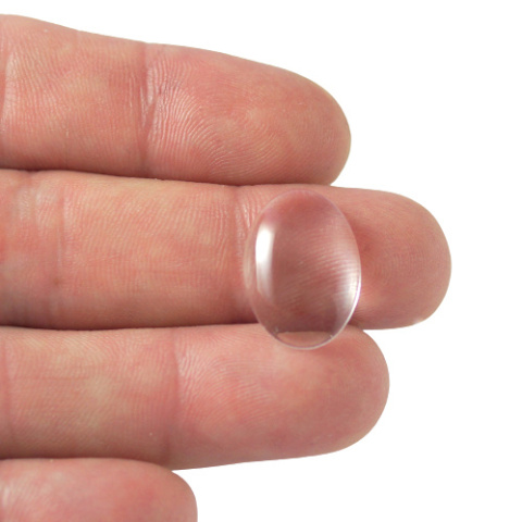 KABOSZON SZKLANY TRANSPARENTNY 10x14 mm.