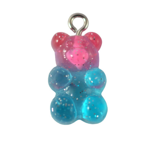 ZAWIESZKA MIŚ CZERWONO NIEBIESKI BROKAT