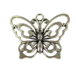 ZAWIESZKA SREBRNA DUŻY MOTYL