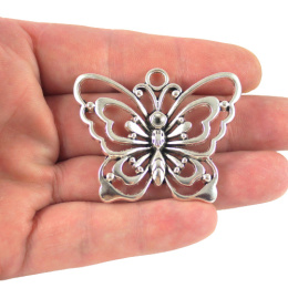 ZAWIESZKA SREBRNA DUŻY MOTYL