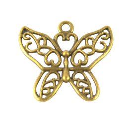 ZAWIESZKA STARE ZŁOTO MOTYL