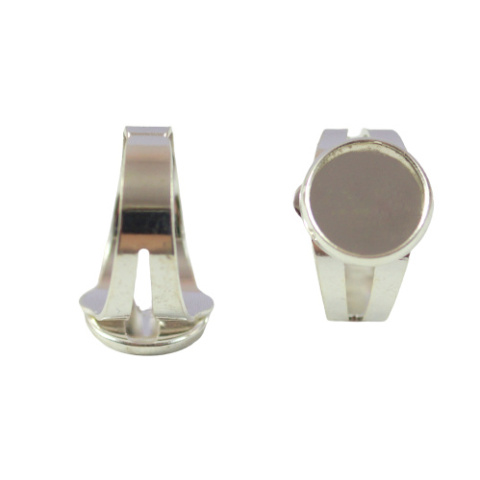 BAZA PIERŚCIONKA DO KABOSZONA SREBRNA 12 mm.