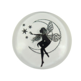 KABOSZON SZKLANY WRÓŻKA KSIĘŻYCU 25 mm