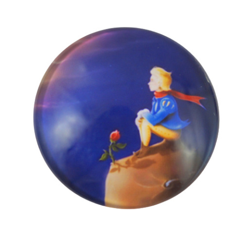 KABOSZON SZKLANY MAŁY KSIĄŻE 20 mm.