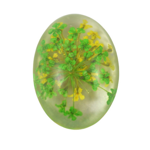 KABOSZON SZKLANY OWALNY 18x25 mm.