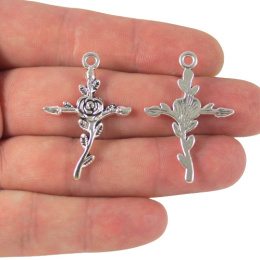 ZAWIESZKA KRZYŻYK Z RÓŻĄ