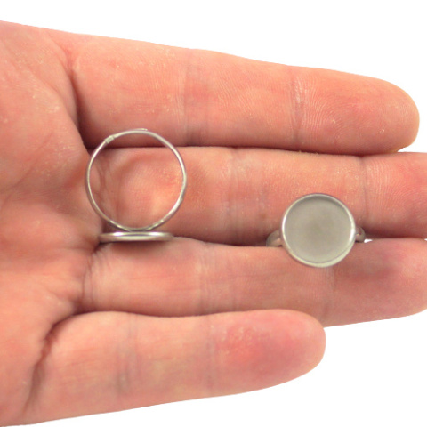 BAZA PIERŚCIONKA DO KABOSZONA 12 mm.