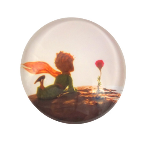 KABOSZON SZKLANY MAŁY KSIĄŻE 25 mm.