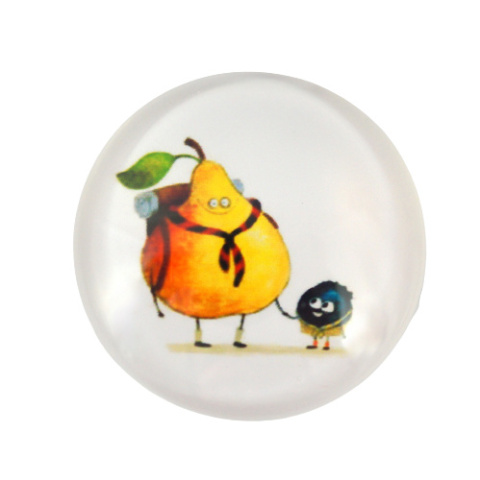 KABOSZON SZKLANY GRUSZKA 25 mm.