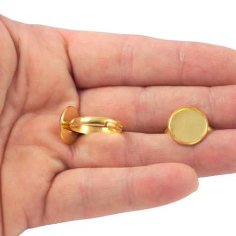 BAZA PIERŚCIONKA DO KABOSZONA 12 mm.