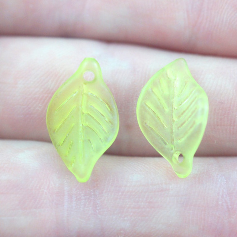 LISTEK JASNOZIELONE 6 szt.