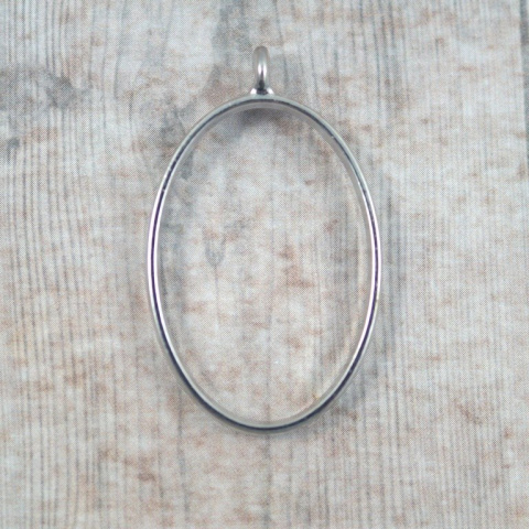 ZAWIESZKA ,RAMKA SREBRNA OWALNA