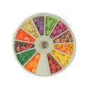 KARUZELA FIMO- DUŻA MIX 12 OWOCÓW 240 szt.