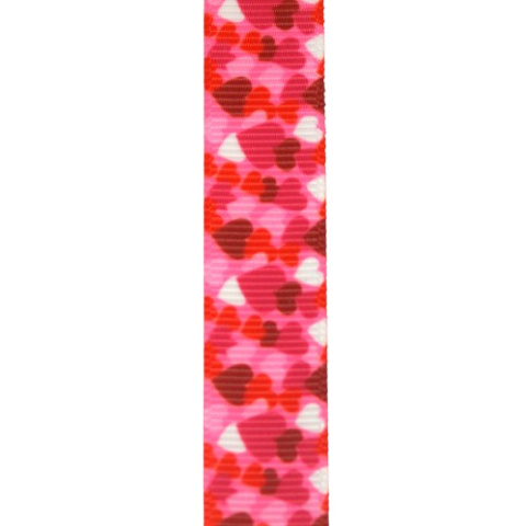 TASIEMKA WSTĄŻKA OZDOBNA SERCA 2m