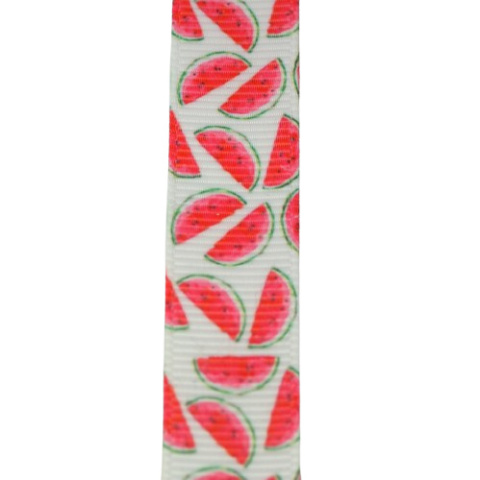 TASIEMKA WSTĄŻKA OZDOBNA ARBUZY 2m