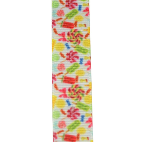 TASIEMKA WSTĄŻKA OZDOBNA LODY 2m