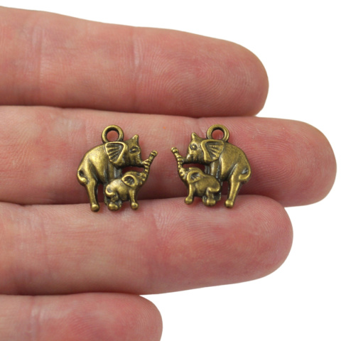 ZAWIESZKA DWA SŁONIE 5 szt.