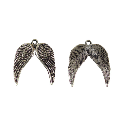 ZAWIESZKA SKRZYDŁA ANIOŁA SREBRNE 2 SZT.