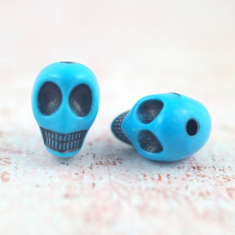 KORALIK CZASZKA NIEBIESKA 3 szt.