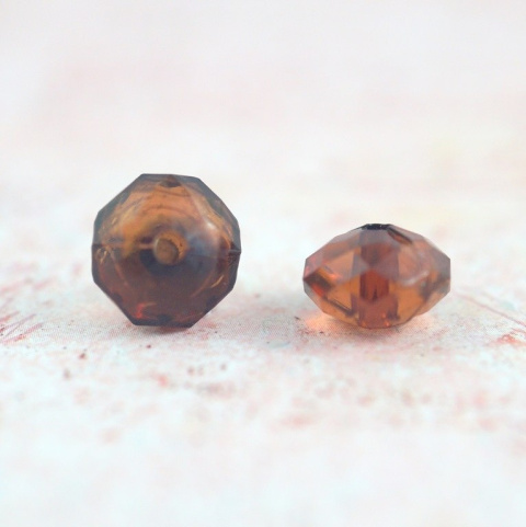 KRYSZTAŁKI DUŻE -OPONKA BRĄZOWA 10 szt.