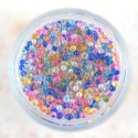 MIKROKULKI TRANSPARENTNE MIX KOLORÓW 5g
