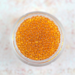 MIKROKULKI TRANSPARENTNE POMARAŃCZOWE 5g