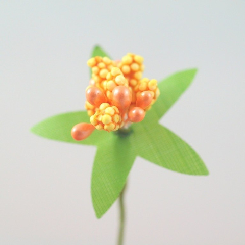 MINI KWIATEK ŻÓŁTOPOMARAŃCZOWY 2szt.