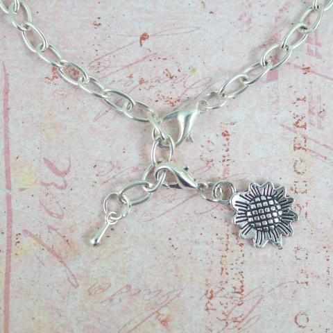 ZAWIESZKA SREBRNA SŁONECZNIK