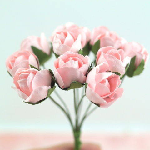 MINI RÓŻYCZKA RÓŻOWA 1szt.