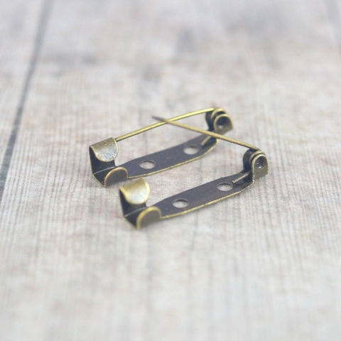 BAZA BROSZKI STARE ZŁOTO 30 mm , 2 szt.