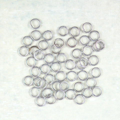 KÓŁKO MONTAŻOWE SREBRNE 4,2 mm 30 szt.