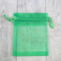 WORECZEK Z ORGANZY ZIELONY