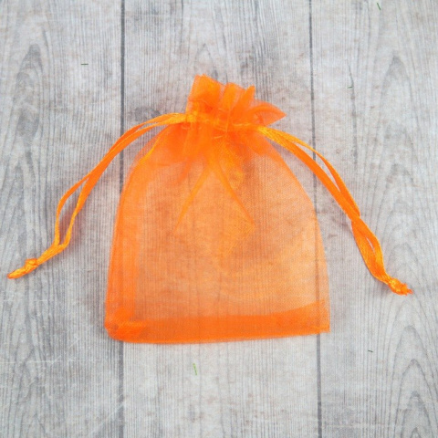 WORECZEK Z ORGANZY POMARAŃCZOWY