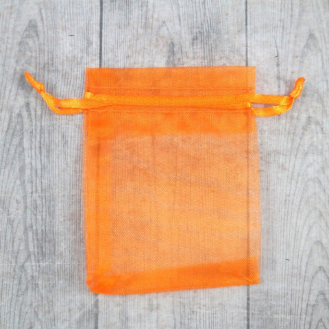 WORECZEK Z ORGANZY POMARAŃCZOWY
