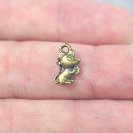 ZAWIESZKA MYSZKA STARE ZŁOTO