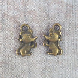 ZAWIESZKA MYSZKA STARE ZŁOTO